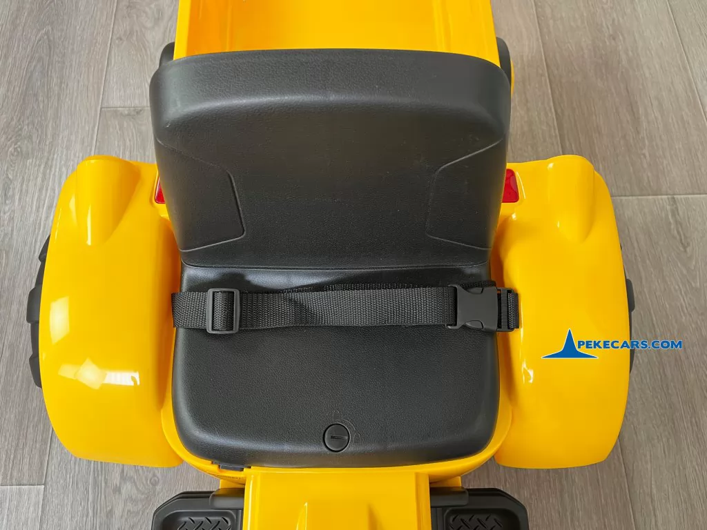 Tractor Electrico Peketrac 3100 12V 2.4G Amarillo asiento