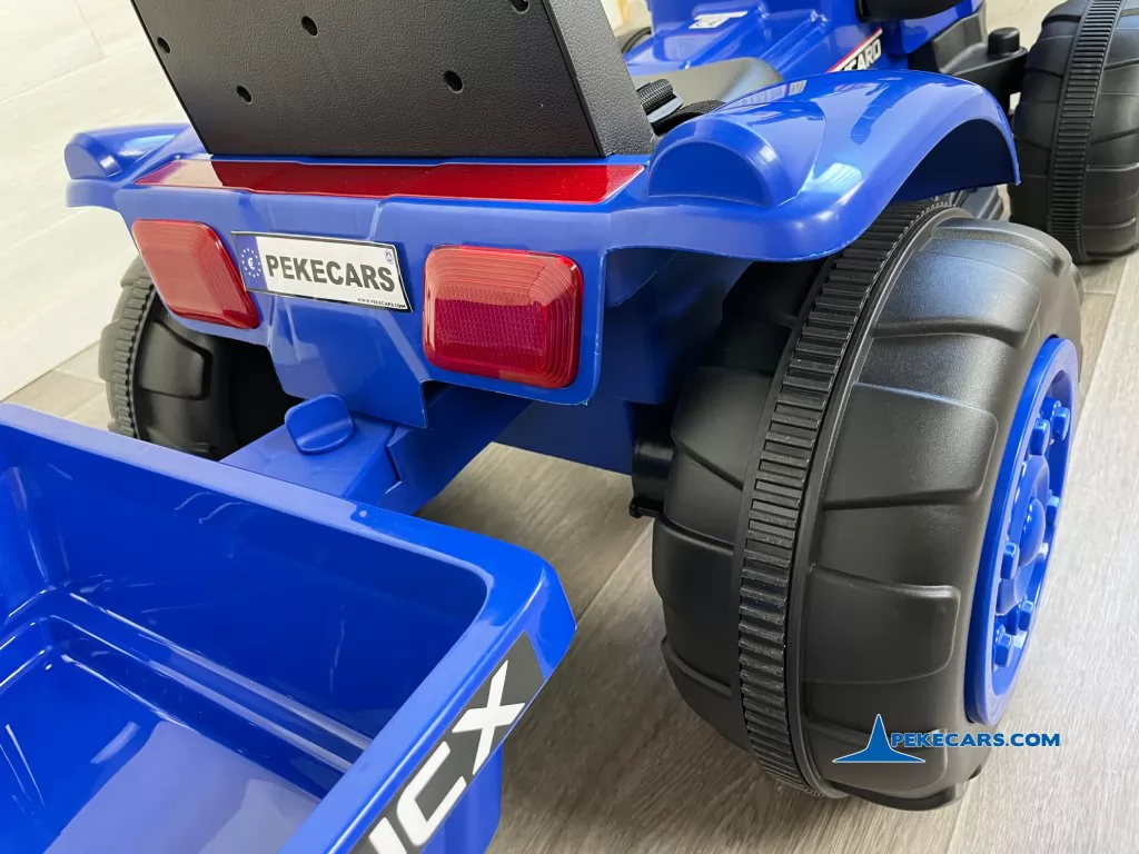 peketrac 3100 12v azul tractor electrico enganche tractor