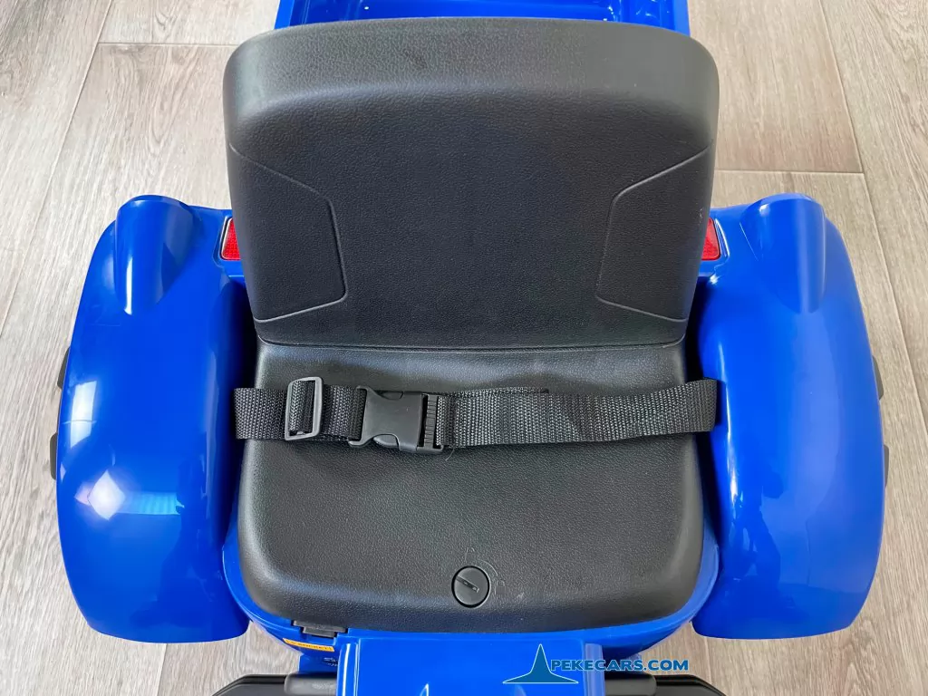 peketrac 3100 12v azul tractor electrico niños asiento