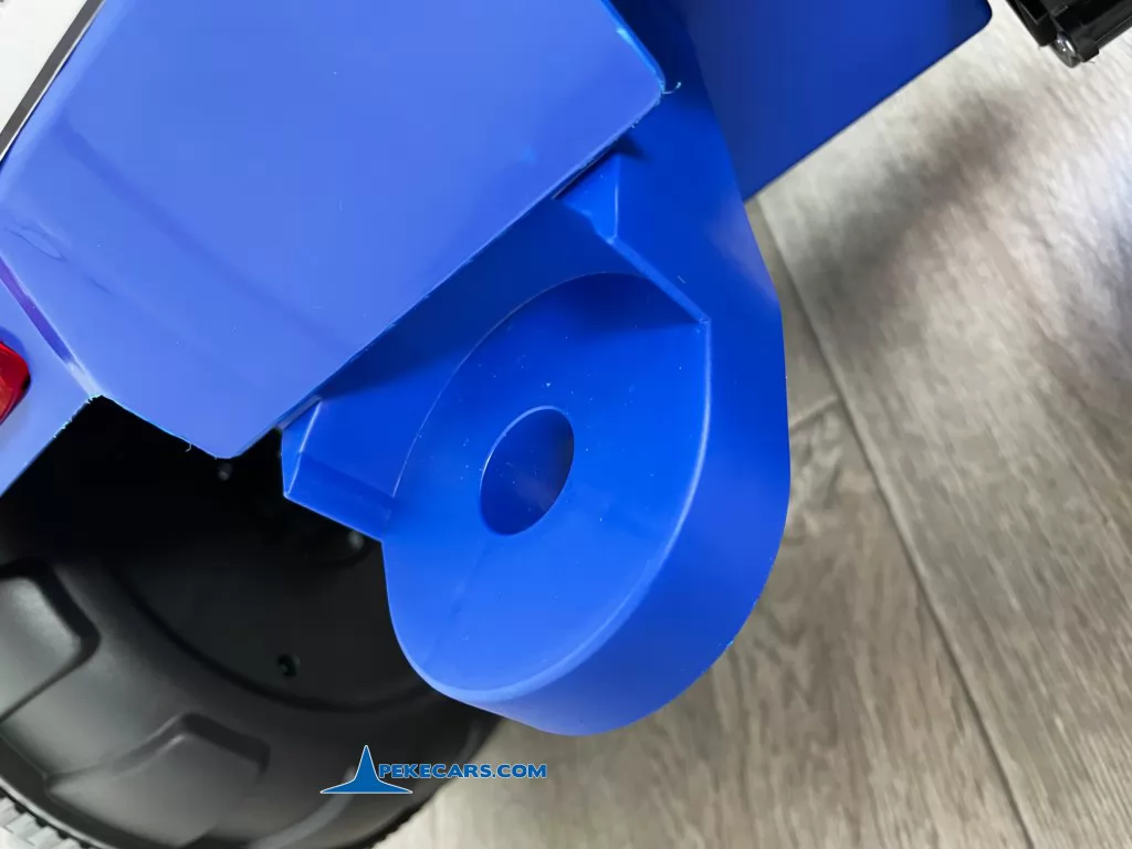 peketrac 3100 12v azul tractor electrico niños enganche remolque