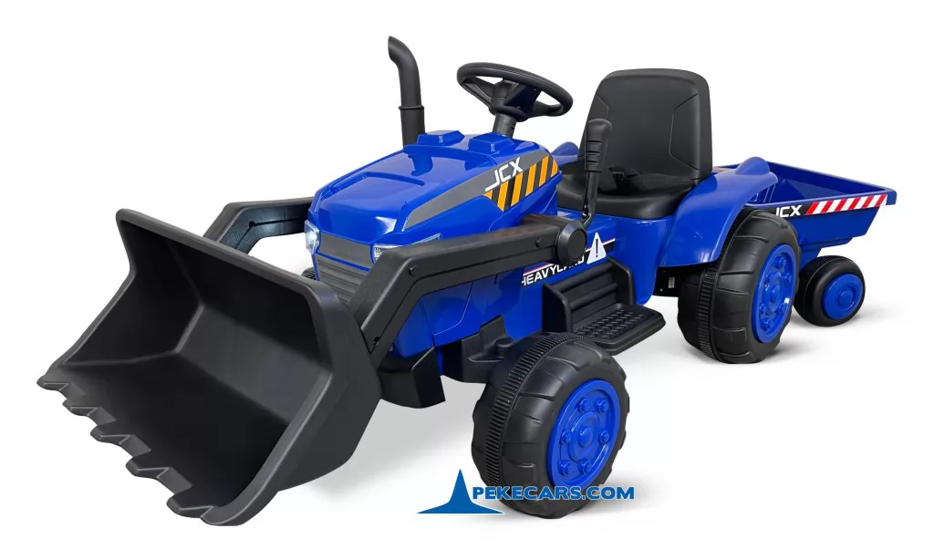 Tractor Electrico Peketrac 3100 12V 2.4G Azul