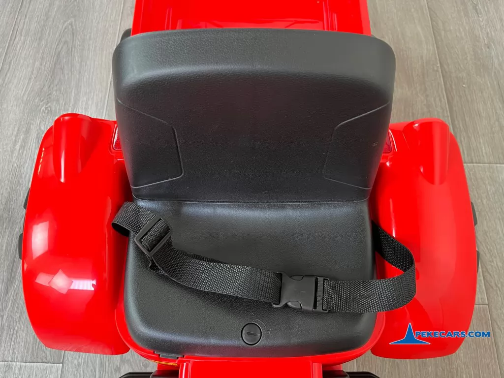 Tractor Electrico Peketrac 3100 12V 2.4G Rojo asiento
