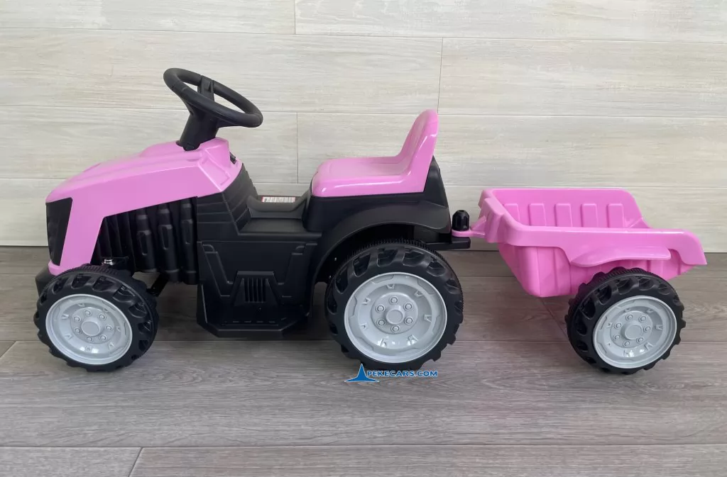 tractores infantiles peketrac 4000 rosa