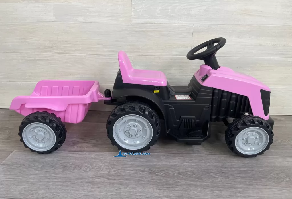 tractor de bateria peketrac 4000 rosa