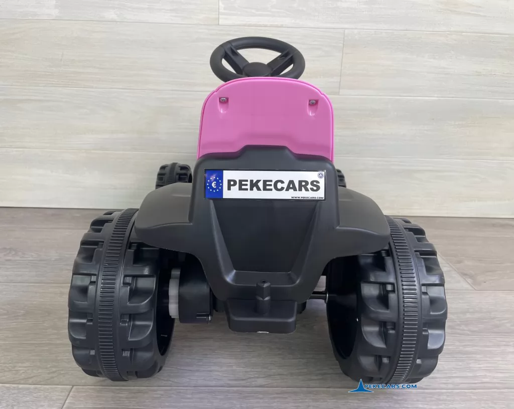 peketrac 4000 rosa tractores infantiles