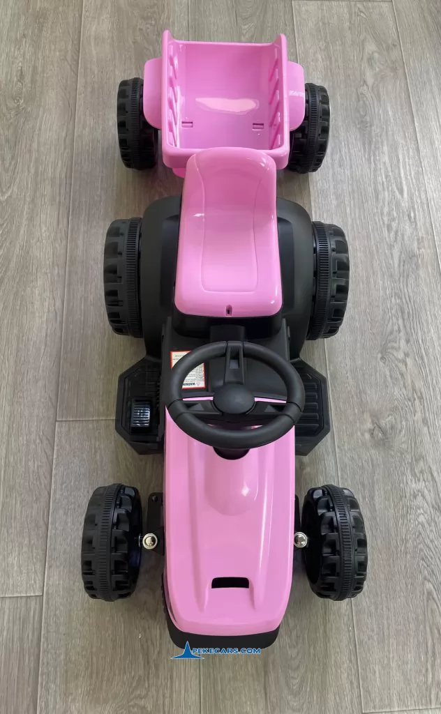 peketrac 4000 rosa tractor electrico niños