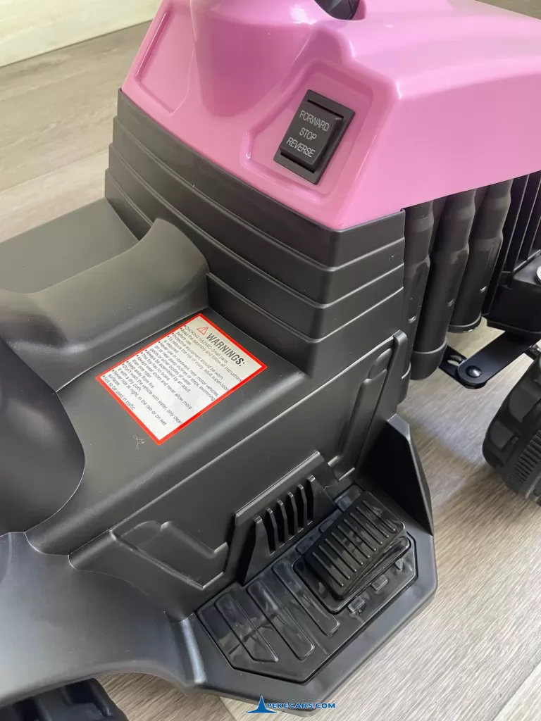 peketrac 4000 rosa tractor de bateria