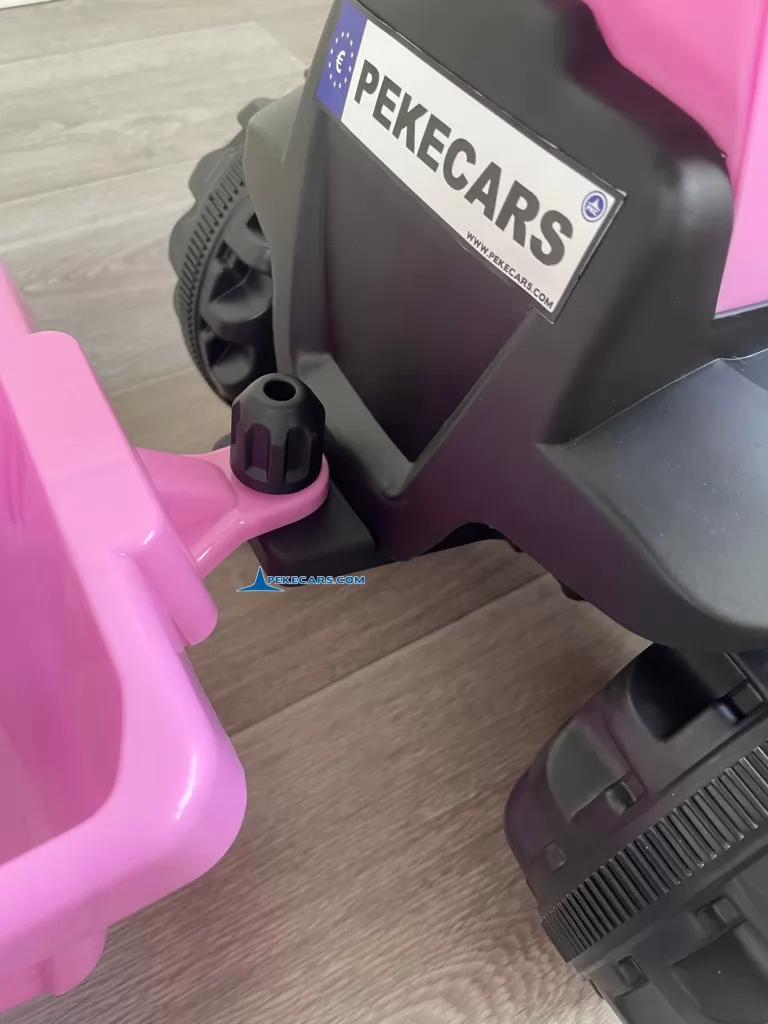 tractor de bateria peketrac 4000 rosa