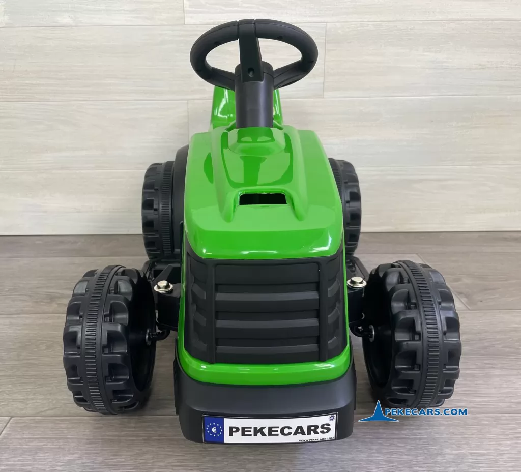 tractor electrico niños peketrac 4000 verde