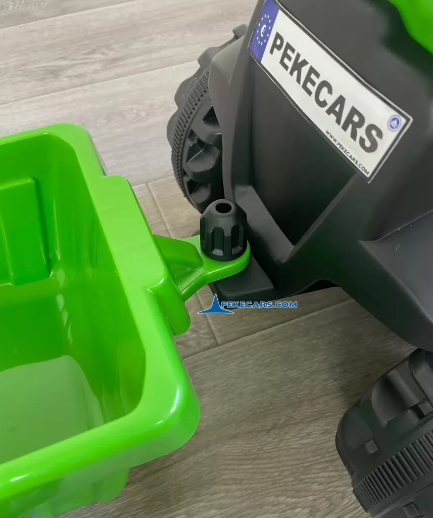 peketrac 4000 verde tractor de bateria