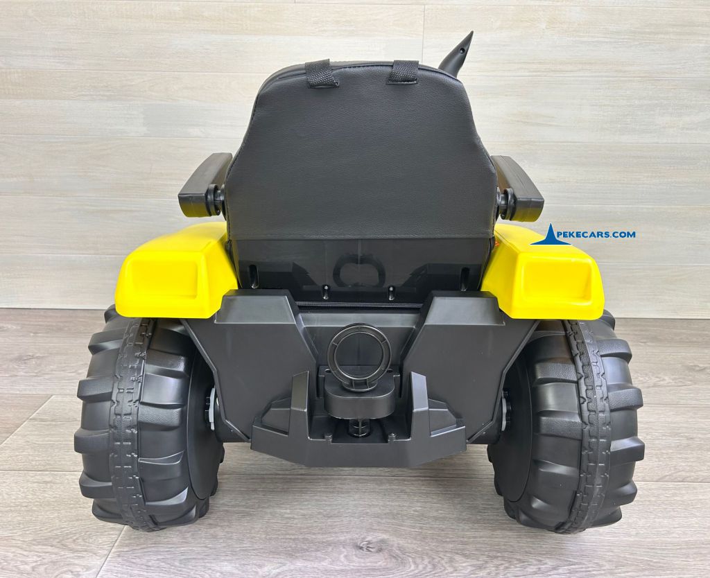 tractores infantiles peketrac 4200 12v amarillo