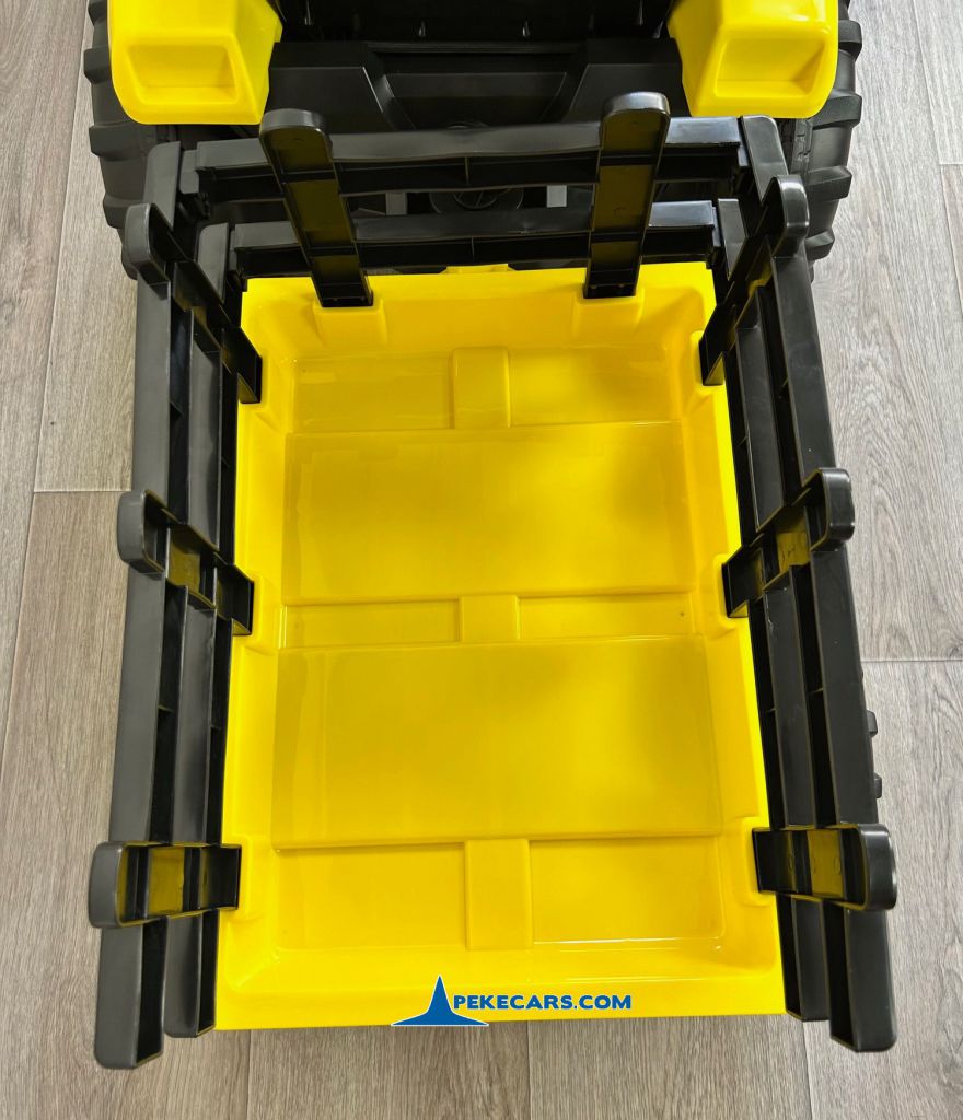 tractores infantiles peketrac 4200 12v amarillo