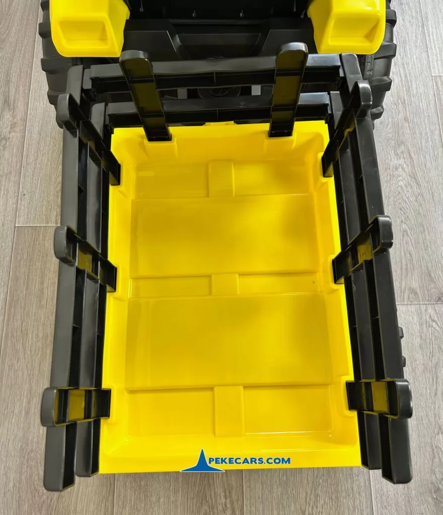 tractores infantiles peketrac 4200 12v amarillo