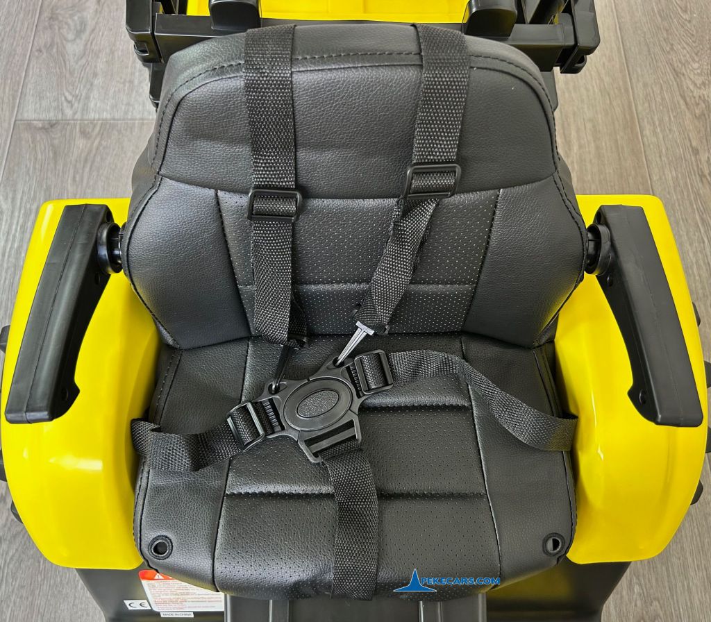 tractores infantiles peketrac 4200 12v amarillo