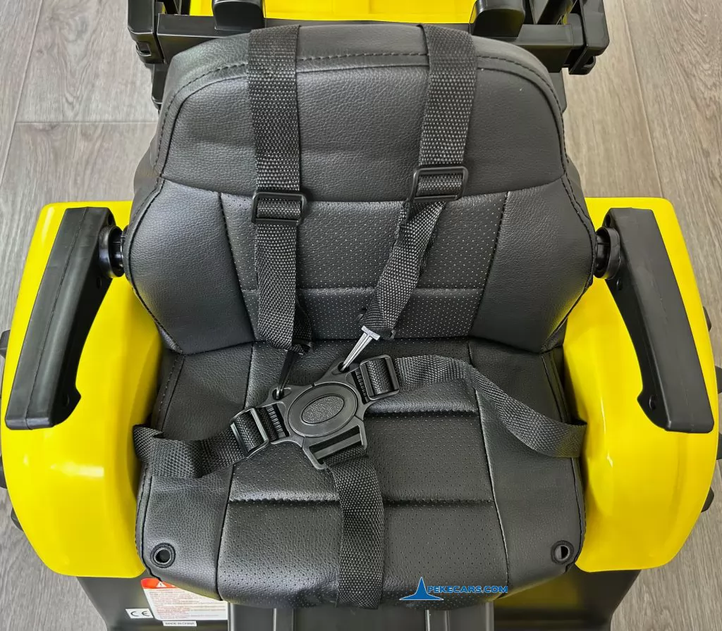 tractores infantiles peketrac 4200 12v amarillo