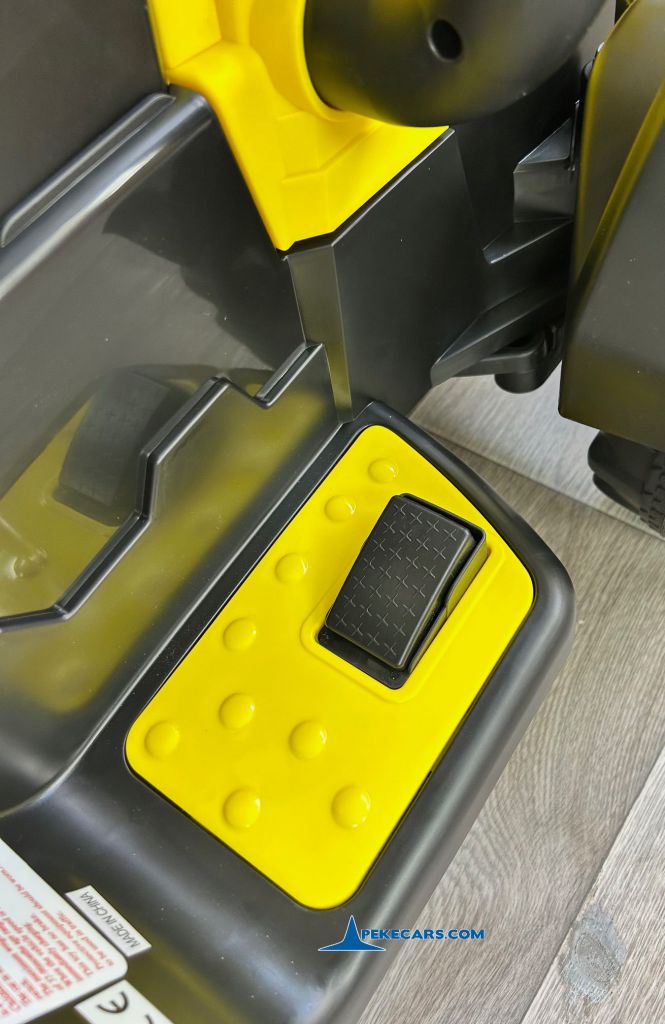 tractores infantiles peketrac 4200 12v amarillo