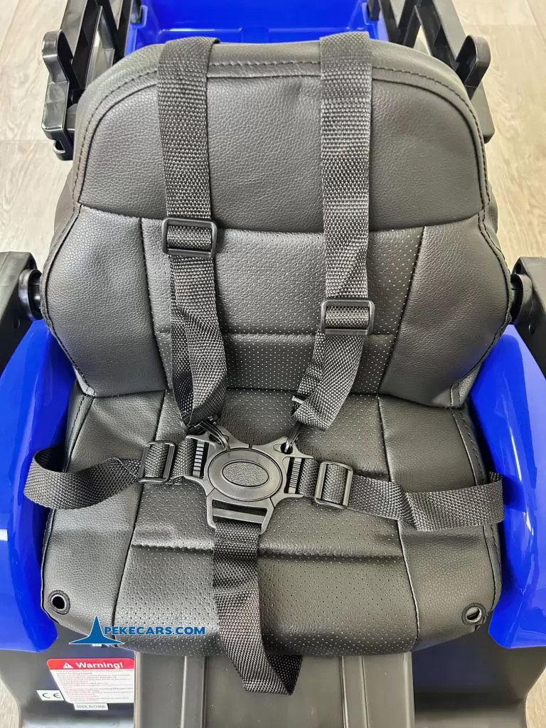 tractores infantiles peketrac con remolque 4200 12v azul asiento con cinturon
