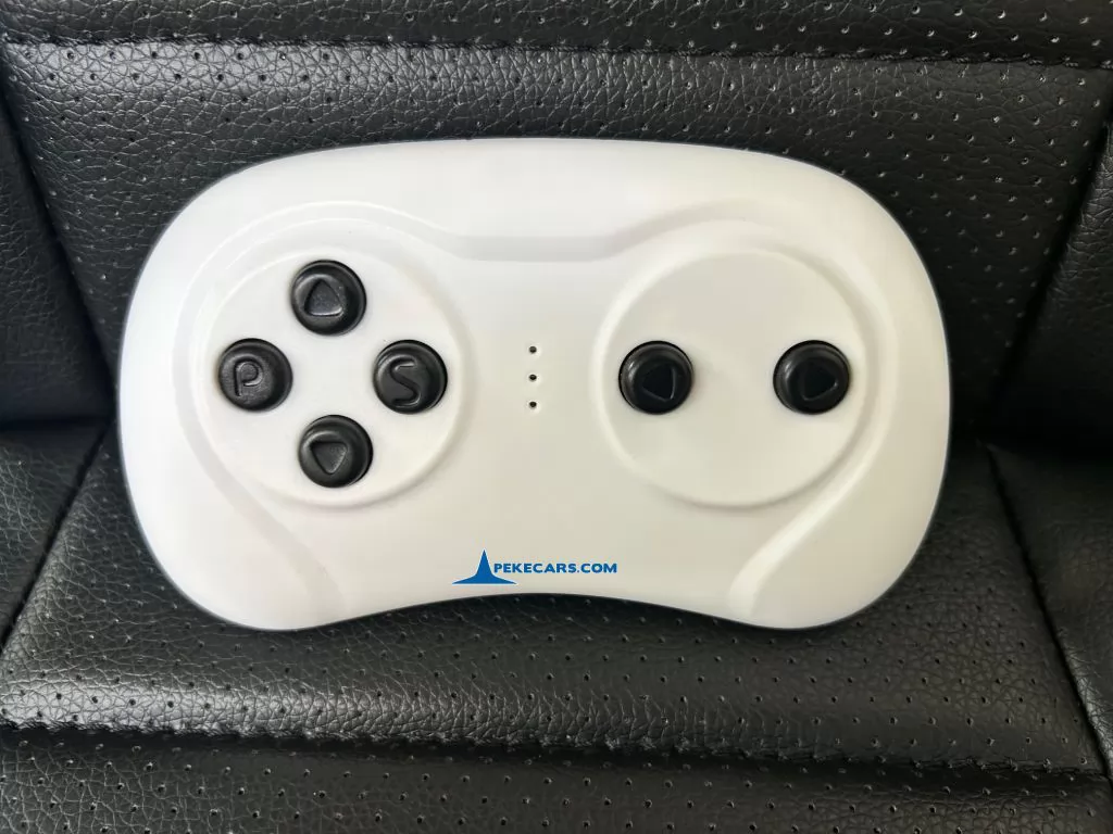 tractores infantiles peketrac 4200 12v azul con remolque mando control