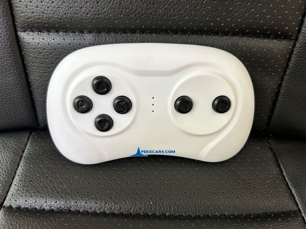 tractores infantiles peketrac 4200 12v rosa con remolque mando control remoto para padres