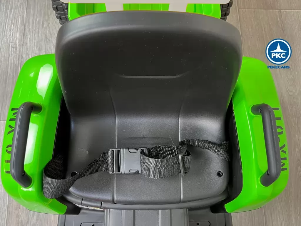Tractor Eléctrico Peketrac 5100 12V Verde asiento