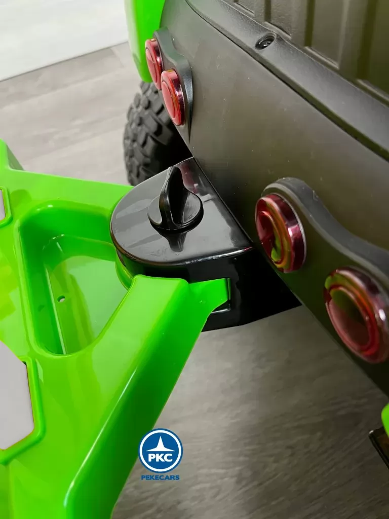 tractores infantiles peketrac 5100 12v verde