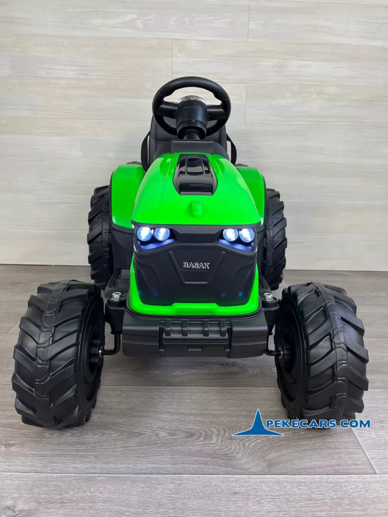 tractor electrico niños peketrac 8100 24v verde