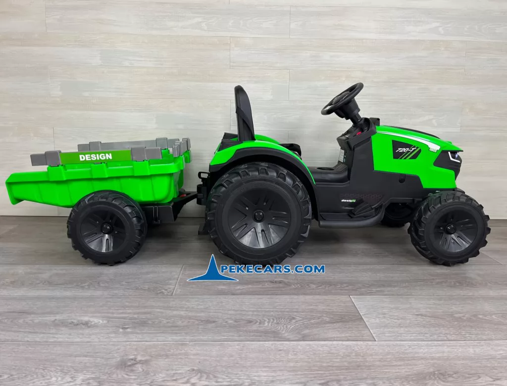 tractor de bateria peketrac 8100 24v verde
