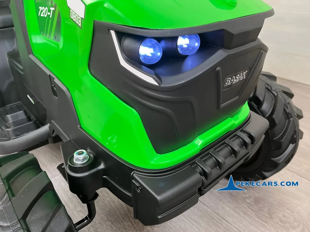 peketrac 8100 24v verde tractor de bateria