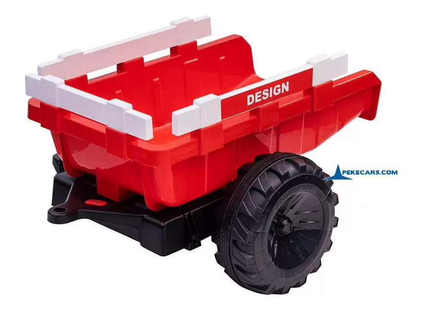 tractores infantiles peketrac 8200 24v Rojo