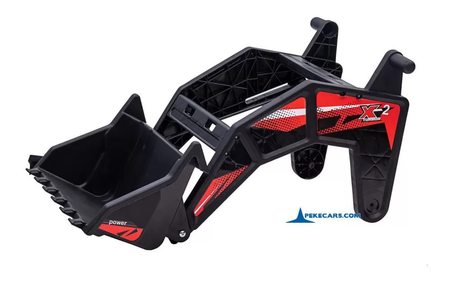 tractores infantiles peketrac 8200 24v Rojo