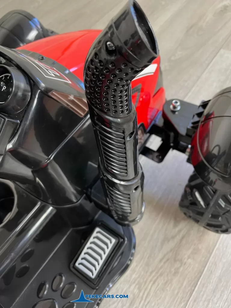 tractores infantiles peketrac 9100 rojo escape