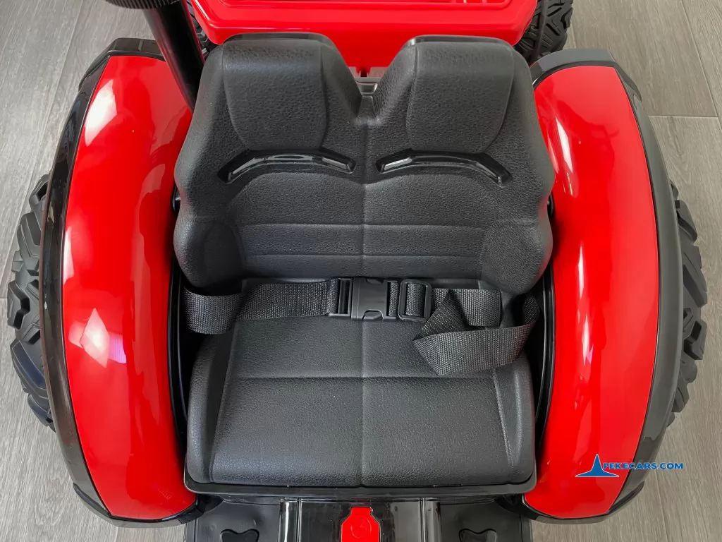 tractores infantiles peketrac 9100 rojo asiento