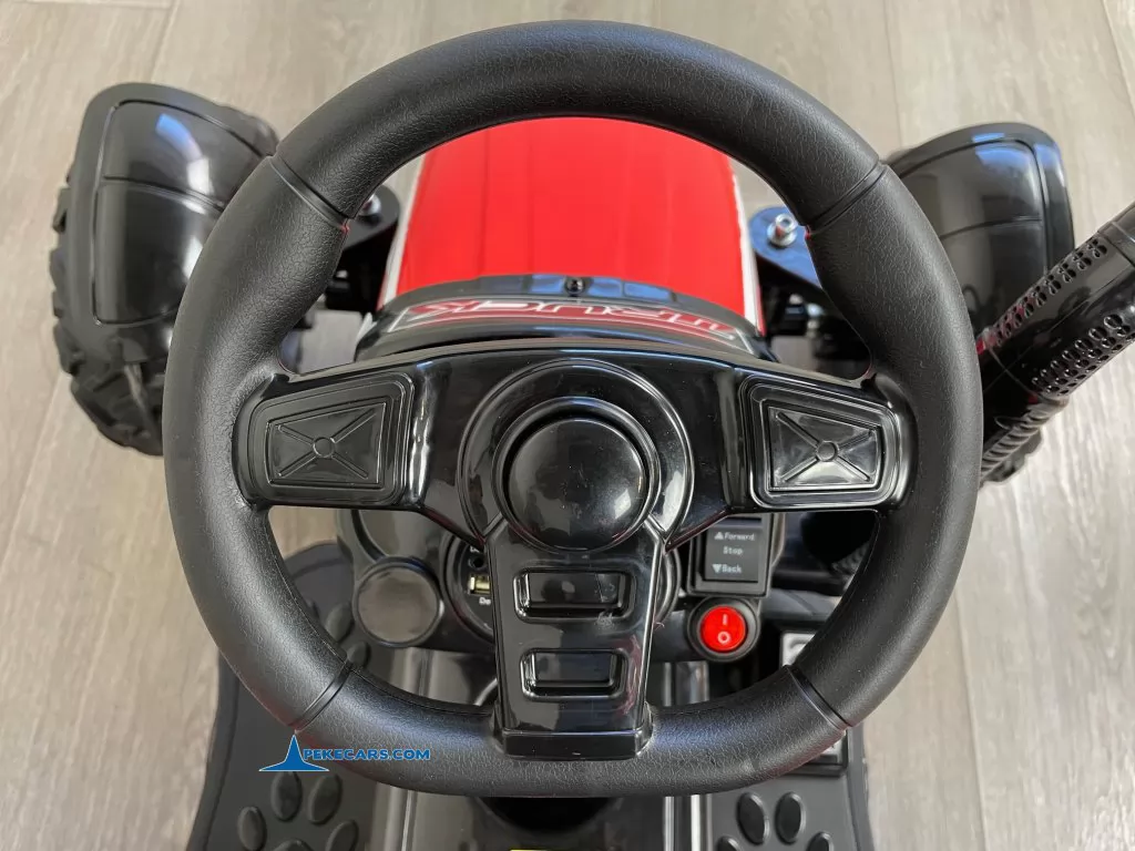 tractores infantiles peketrac 9100 rojo volante