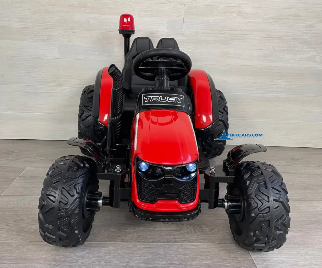 tractores infantiles peketrac 9100 rojo frente