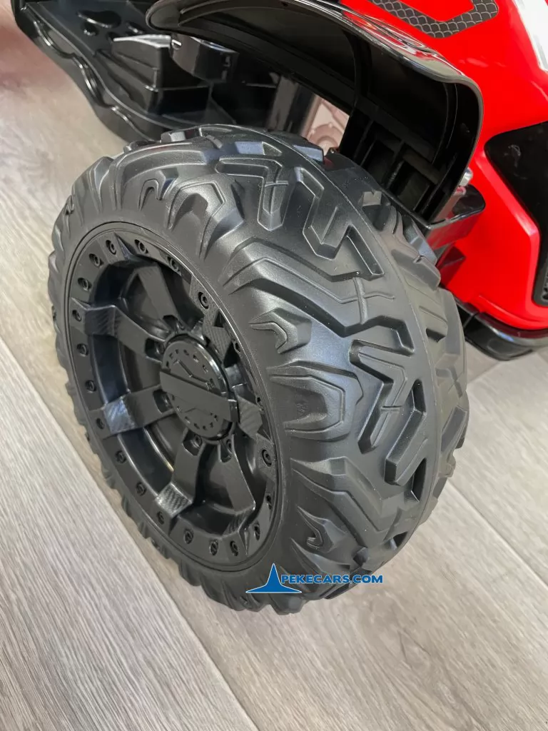 tractores infantiles peketrac 9100 rojo ruedas