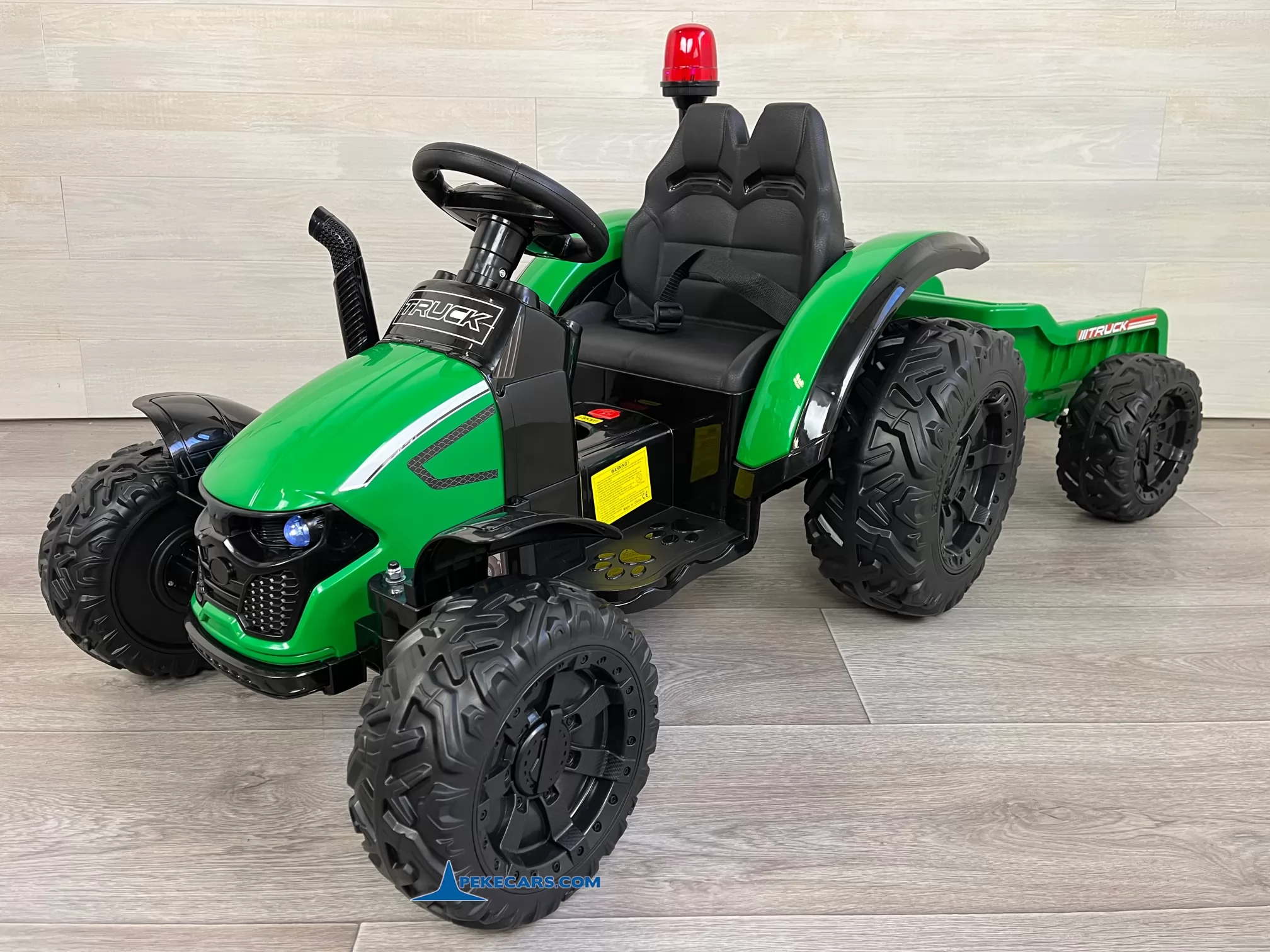 tractor electrico peketrac 9100 verde