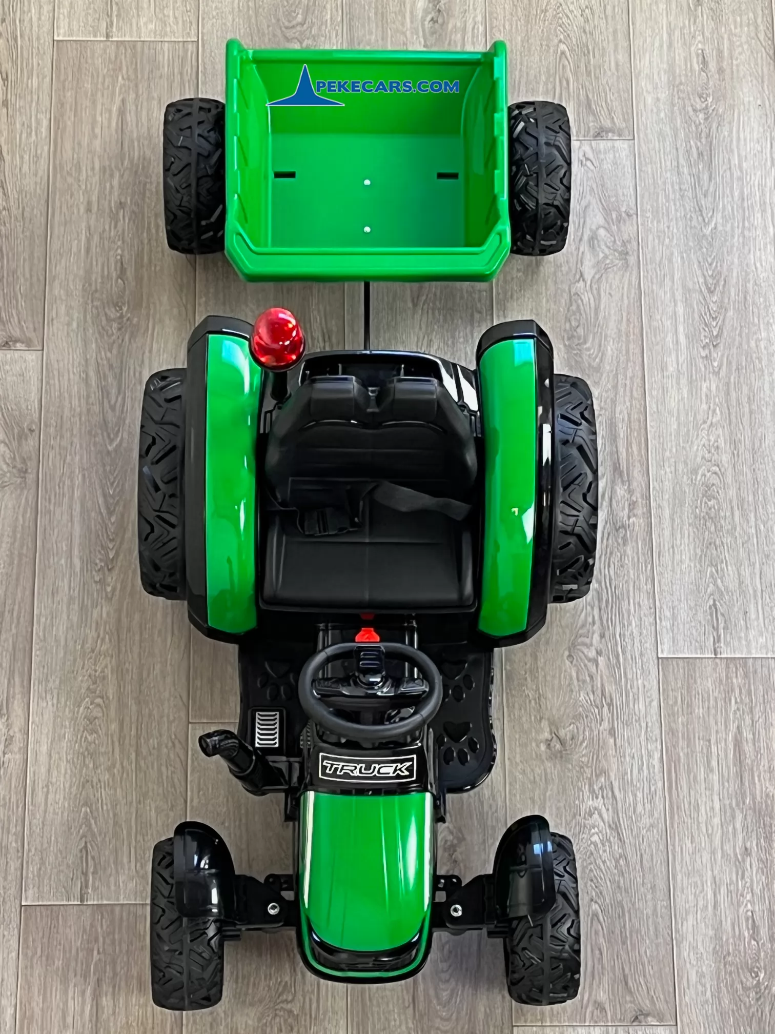 tractor electrico peketrac 9100 verde