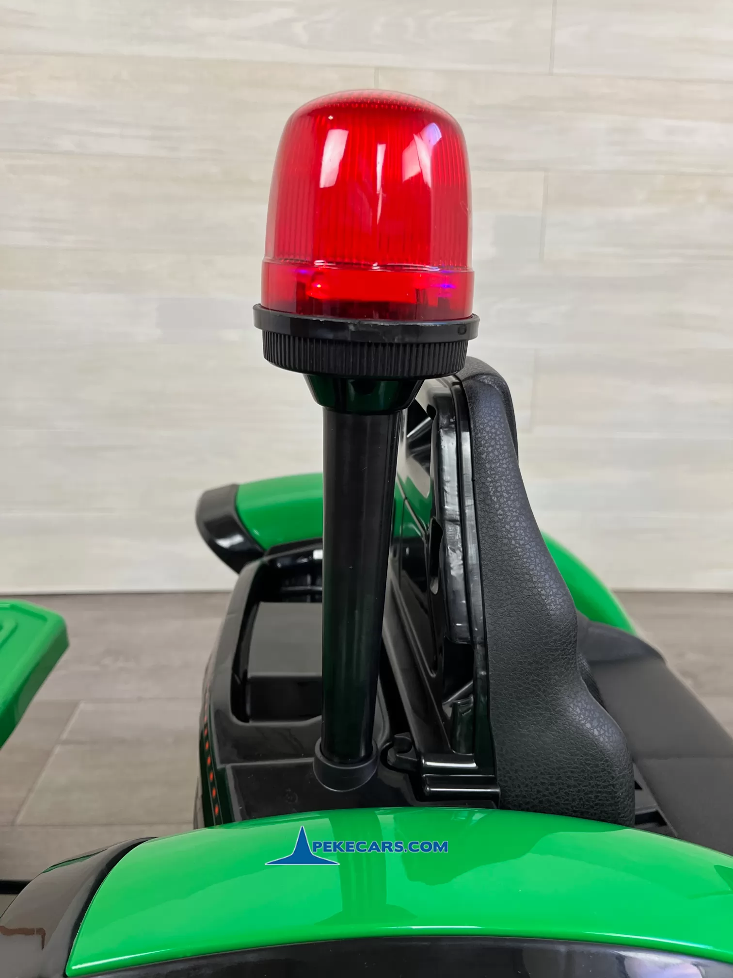 tractor electrico niños peketrac 9100 verde luz