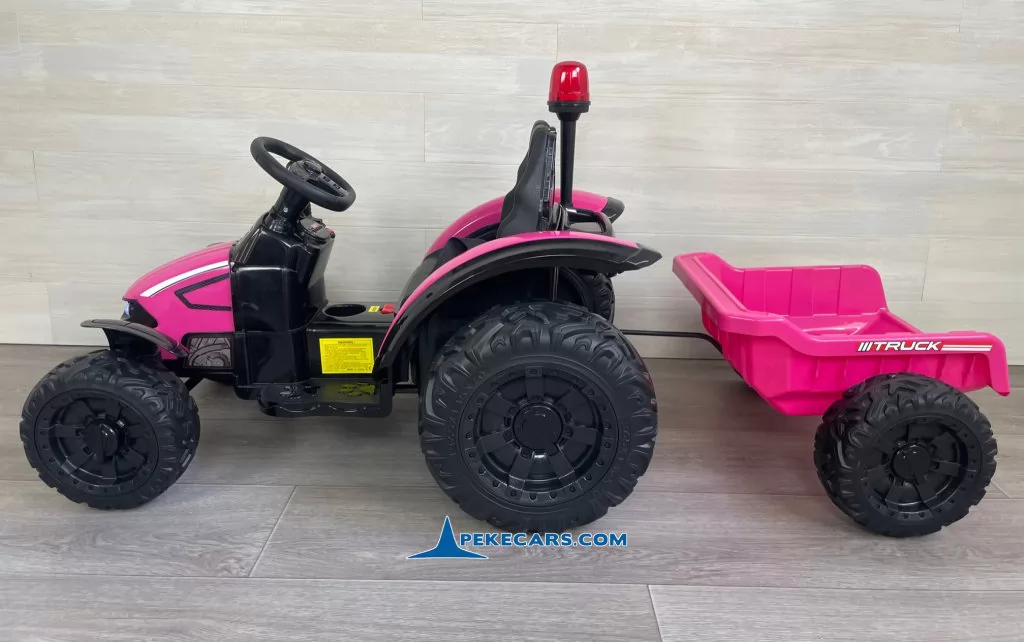 tractores infantiles peketrac 9100 rosa