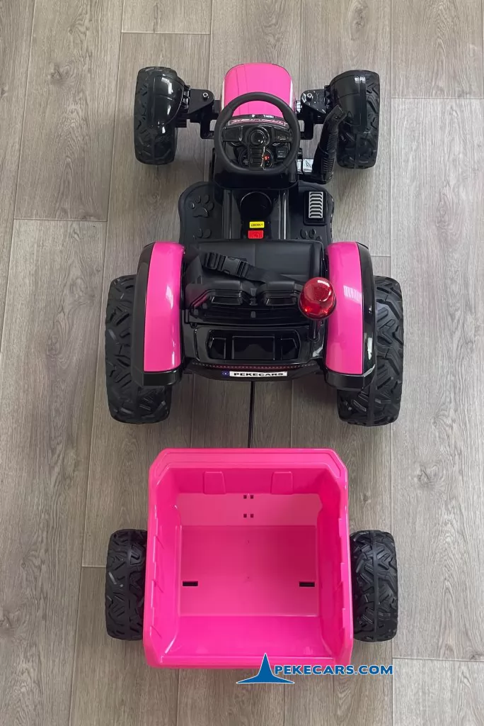 peketrac 9100 rosa tractor electrico niños