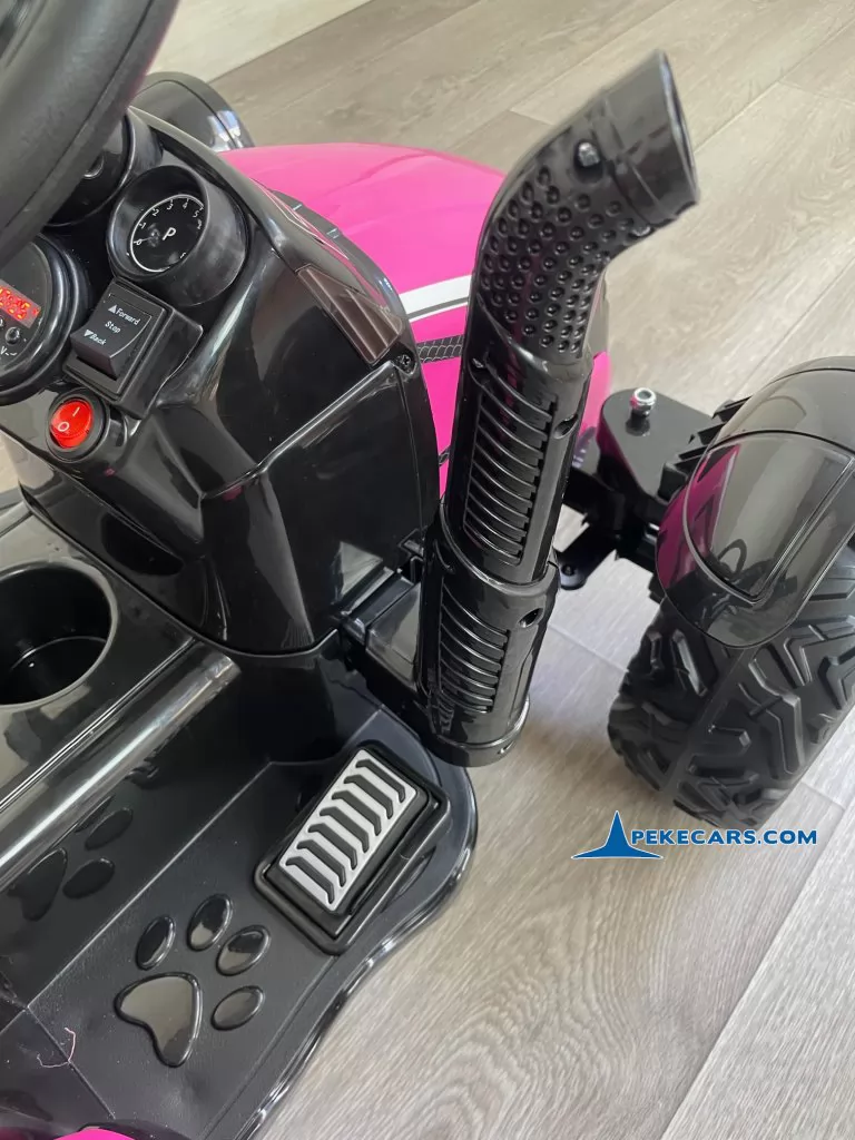 peketrac 9100 rosa tractor de bateria