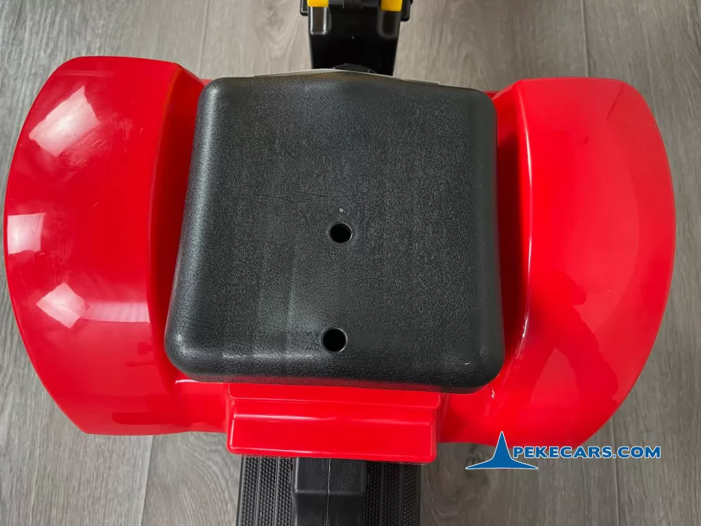 Tractor a pedales infantil con pala remolque y excavadora
