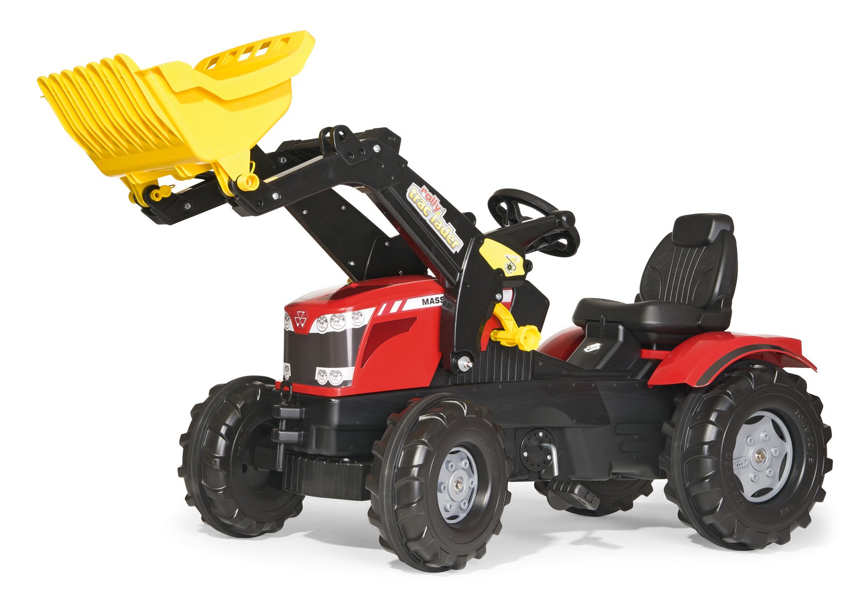 tractor pedales massey ferguson con pala