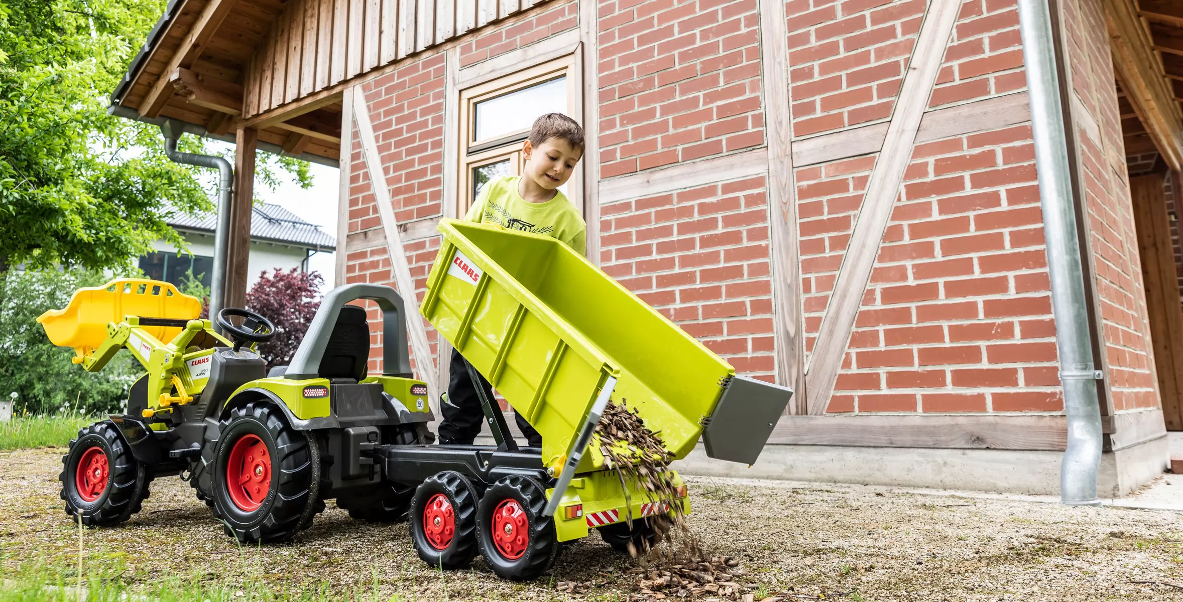 ROLLY CONTAINER CLAAS - CON TRACTOR