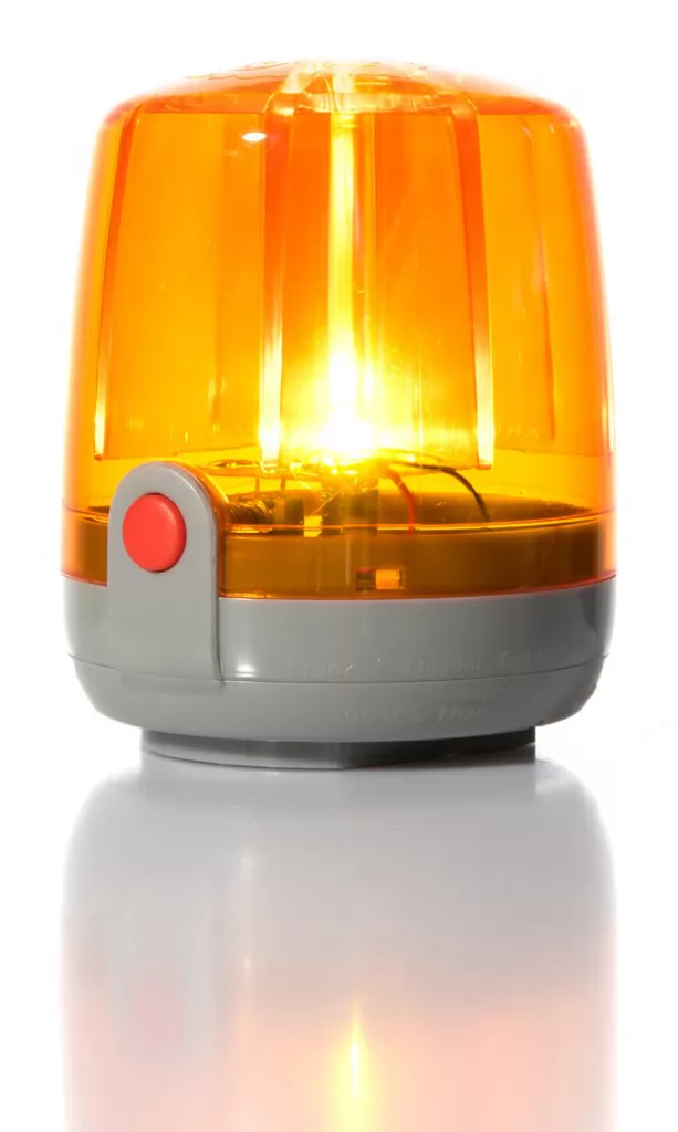 LUZ DE GALIBO GIRATORIA NARANJA