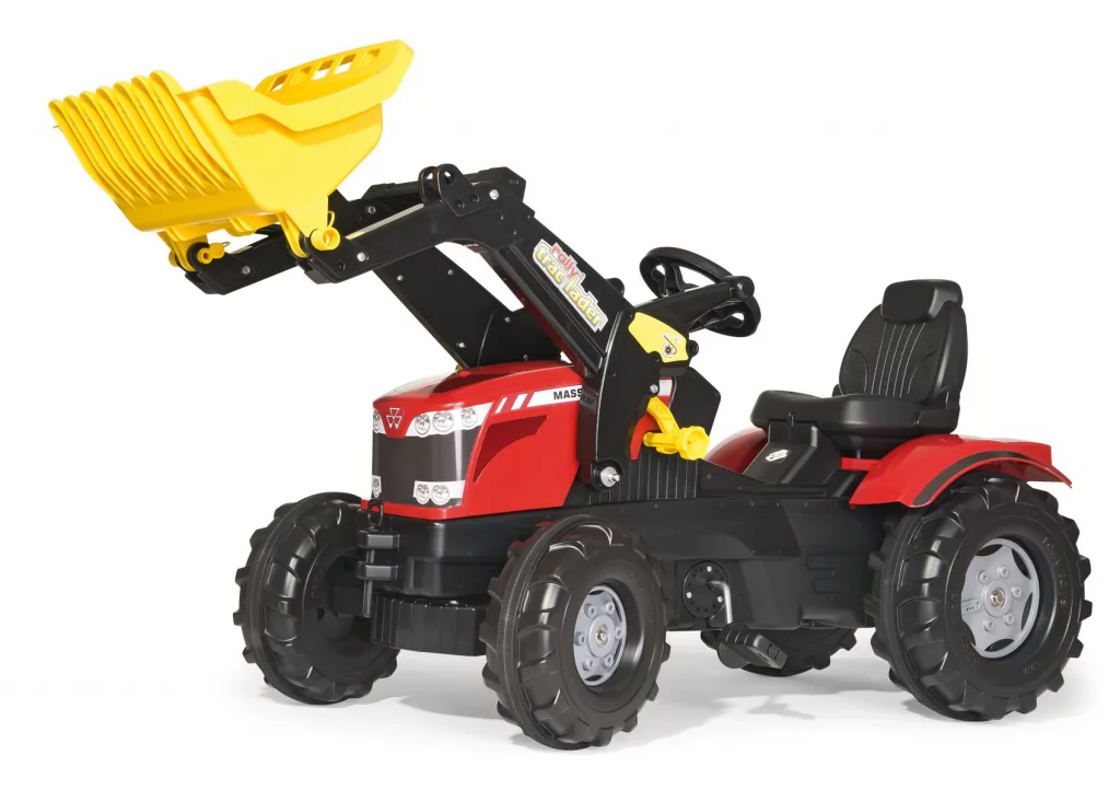 tractor pedales massey ferguson con pala