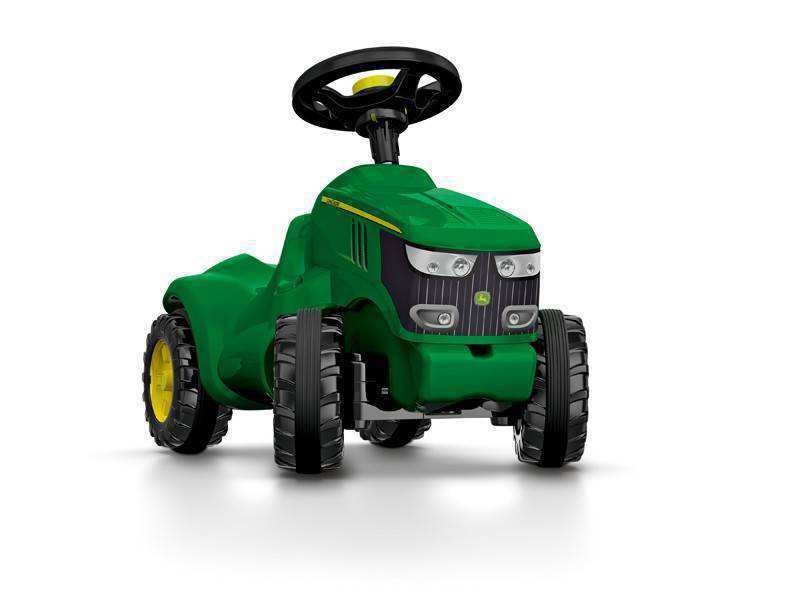 Detalle frontal mini tractor John Deere 6150 R