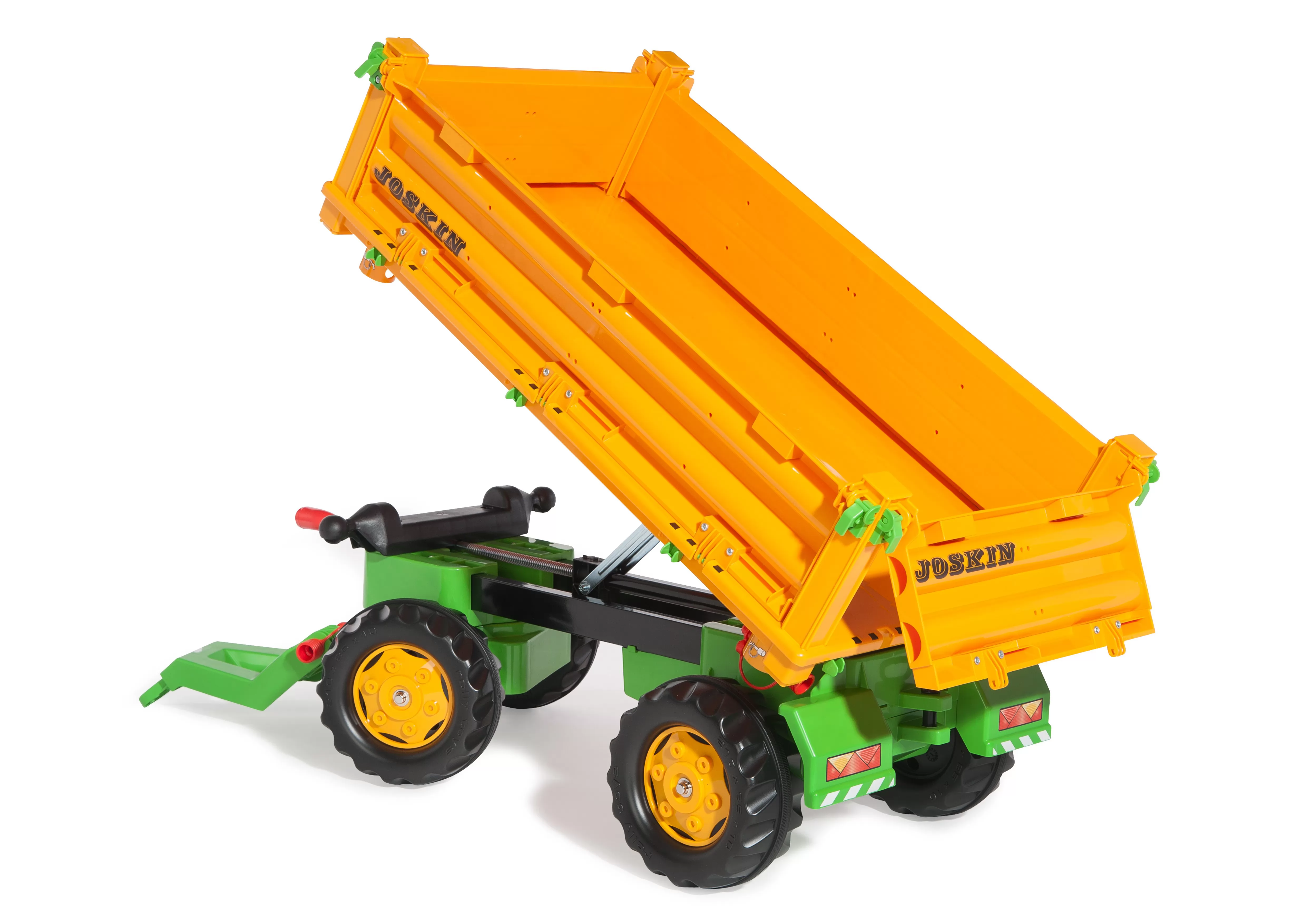 REMOLQUE MEGATRAILER JOSKIN - BASCULANDO ATRAS