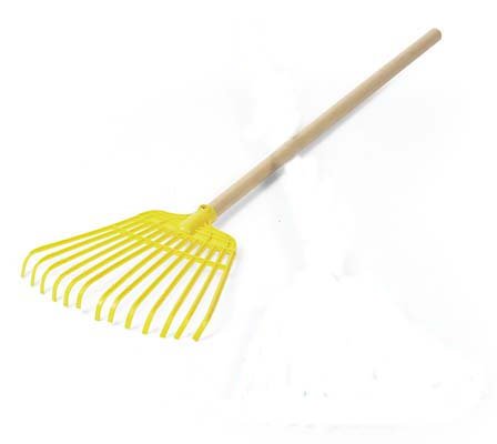 Pack de rastrillos de hojas de madera para tractores