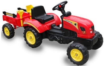 tractor de pedales